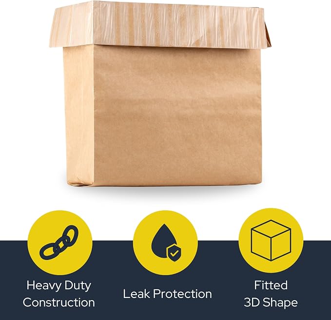Trash Compactor Bags for Kitchen, 25% Thicker Kraft Paper Compactor Bags - Image 2