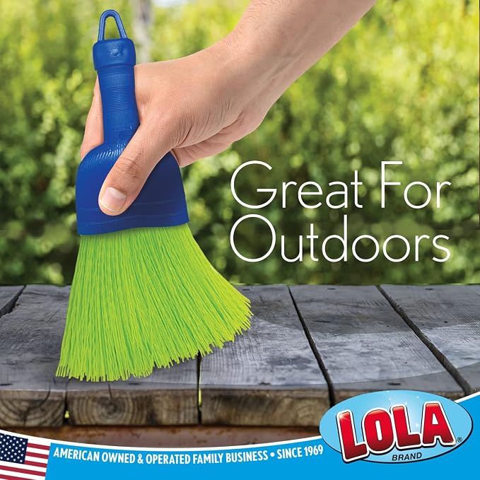 LOLA Whisk Broom, Hand Brush, 2 Pack, Durable Bristles, Whisks Away Dirt & - Image 4