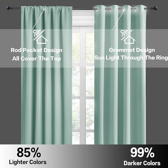 RYB HOME RV Curtains Blackout - Image 6