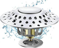 Tub Stopper Bathtub Drain Hair Catcher, 2 in 1 Bathtub Drain Stopper, Bathtub by Unknown