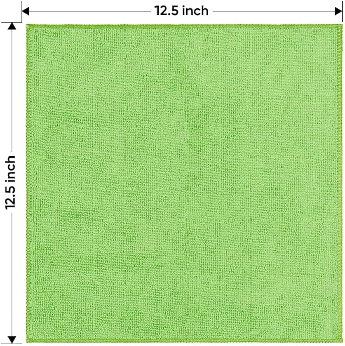 HOMEXCEL Microfiber Cleaning Cloth 150 Pack, 12.5 x 12.5 inch Microfiber Towels - Image 7