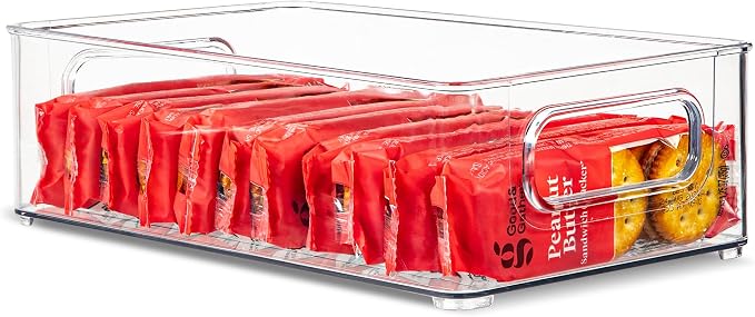 Plastic Food Storage Clear Container Bin by primebox