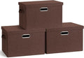 Large 17" 36 Quart Collapsible Stackable Storage Bins by GraciadecoStorage