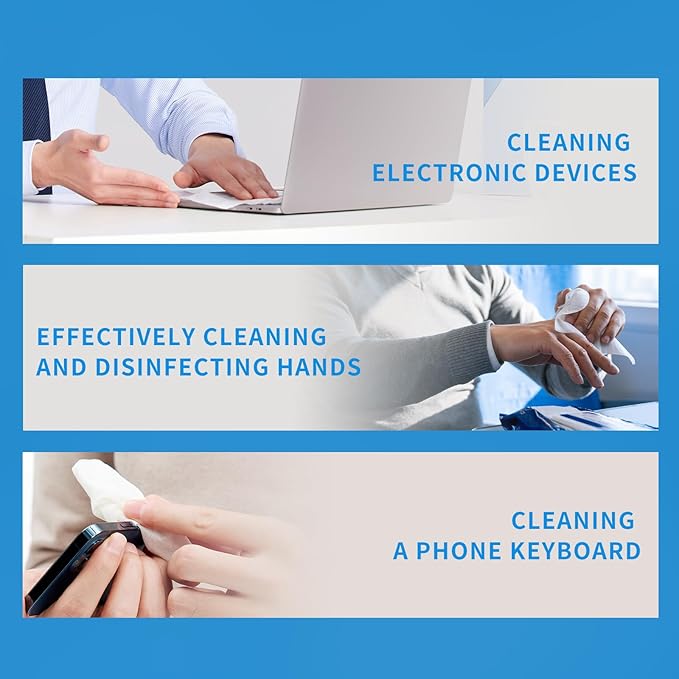 100 Count Individually Packed Hand Sanitizing Wipes - Image 5