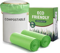 Compostable 8 Gallon Trash Bags Compost Small Garbage Bag Extra Thick 0.87 Mil by Eargardin