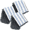 Masthome 3 Pack Microfiber Flip Mop Refills, Dua-Action Microfiber Mop by Masthome