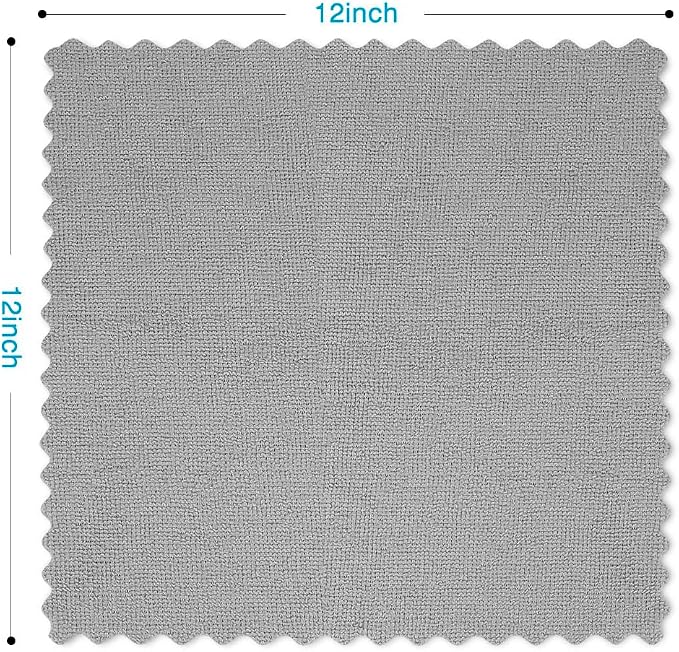 Orighty Cleaning Cloths 12x12 inch, Highly Absorbent Microfiber Cleaning - Image 6
