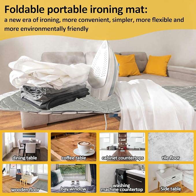 Sukh 1Pcs Magnetic Ironing Mat Blanket - Image 4