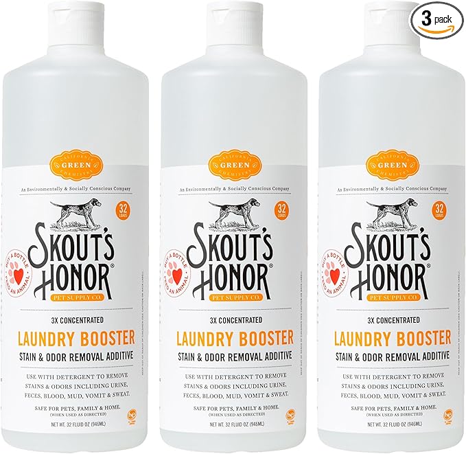 Skout's Honor Laundry Booster Stain & Odor Removal Additive by SKOUTSHONOR