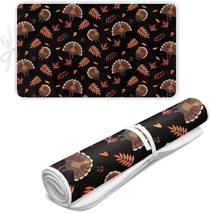 Cute Ironing Mat for Table top Washer, Countertop, Turkey Portable Iron Pad by Unknown