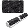 Spider Web Ironing Mat Black Heat Resistant Ironing Blanket Thick Portable by Unknown