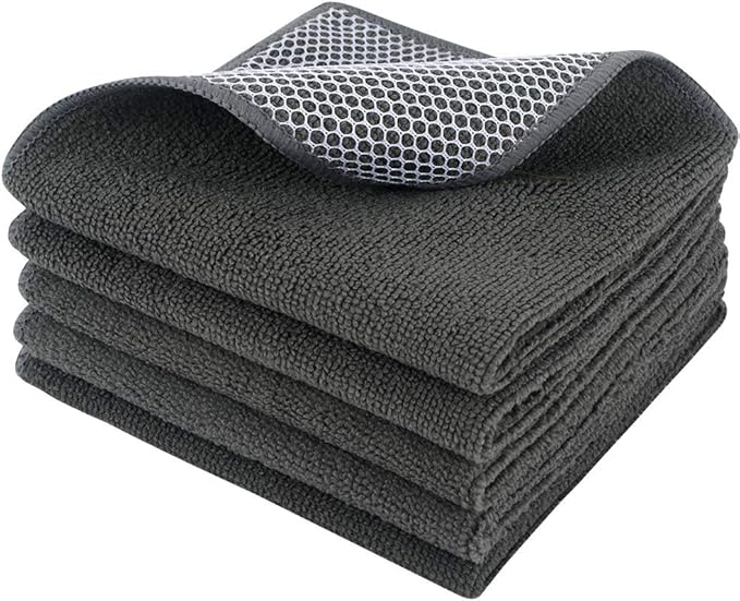 SINLAND Microfiber Dish Cloths Wash Clothes by SINLAND