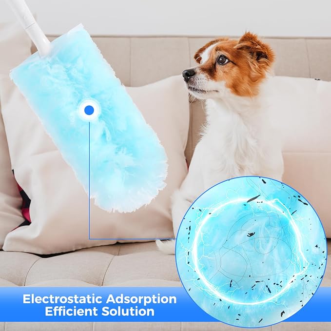 30 PCS Disposable Dusters Refills, 360 Degree Microfiber Duster Refills Kit - Image 3