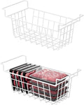 SANNO Chest Freezer Baskets, Deep Freezer Organizer Bins Sturdy Metal Wire by SANNO
