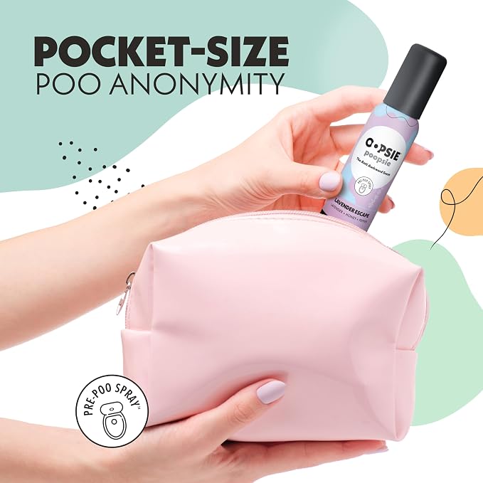 OOPSIE POOPSIE - Lavender Escape - Before & After You Go Toilet Spray 2oz - - Image 4