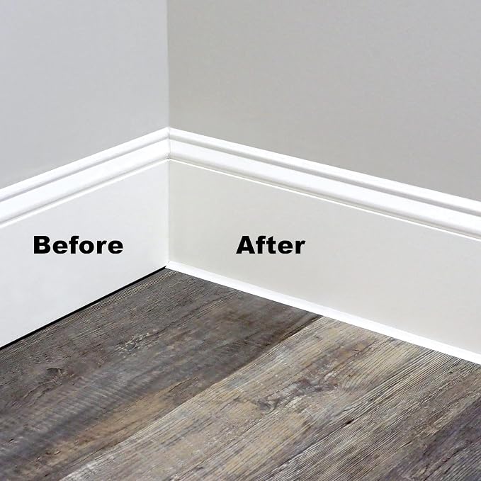 InstaTrim The Original Flexible Trim - 50ft Dark Brown 3/4" Wide Caulk Tape - - Image 8