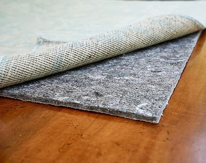 RUGPADUSA - Dual Surface - 10' Square - 1/4" Thick - Felt + Rubber - Non-Slip - Image 8