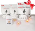 Vogue Candles 3-Pack 5 LB Refillable White Pearled Candle Sand – 15 LB Value by VogueCandles