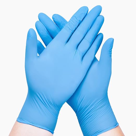 Disposable Nitrile Exam Gloves, Nitrile Gloves Disposable Latex Free, Medical - Image 8