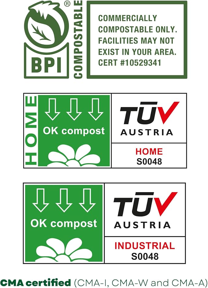 bioMat 3 Gallon Compost Bags, Compostable Trash Bags - Image 6