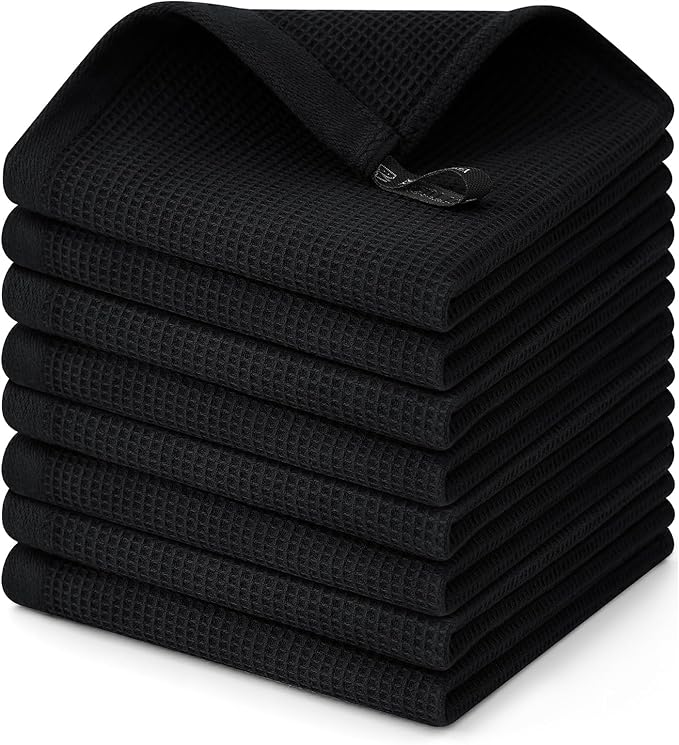 Homaxy 100% Cotton Waffle Weave Dish Cloths by Homaxy