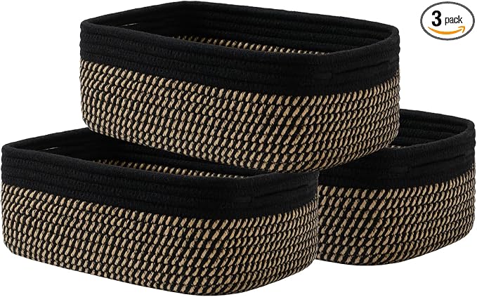 Small Woven Basket, Storage Basket by KALLAX