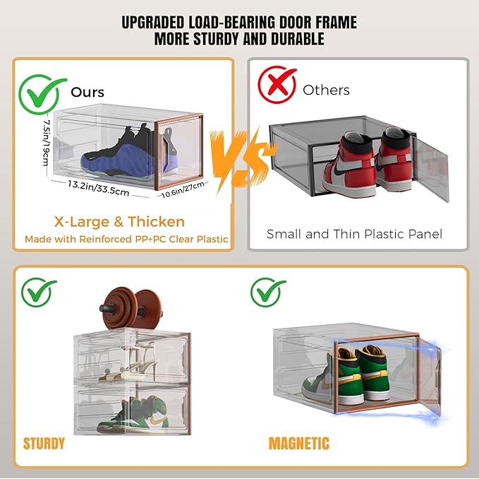 X-Large Stackable Shoe Boxes - Image 3