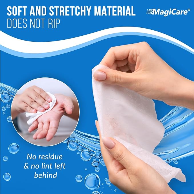 MagiCare 75% Large Alcohol Wipes - Image 4