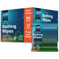 Inspire Thick Rinse Free Body Wipes, Extra Large Washcloths by Inspire