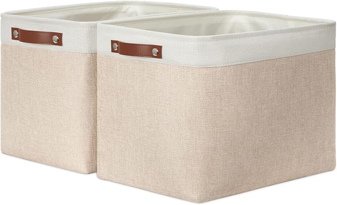DULLEMELO 2-Pack Large Storage Baskets by DULLEMELO