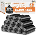 50-55 Gallon Black Trash Bags 120 Count by TFORING%C2%AE
