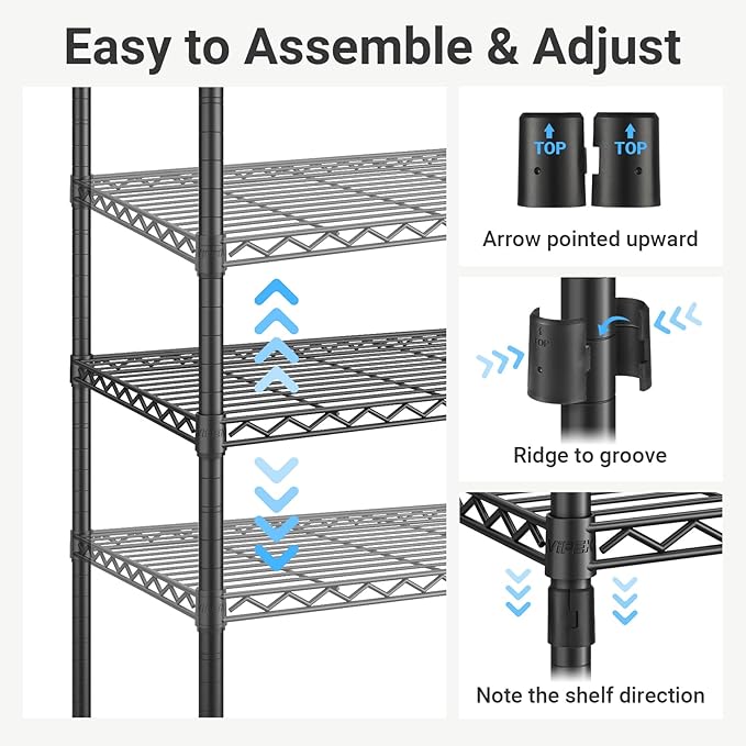 VIPEK V20 Wire Garment Rack Heavy Duty Clothes Rack, Metal Clothing Rack - Image 9