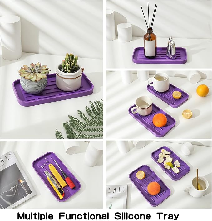 Silicone Kitchen Sink Organizer Tray - Image 5