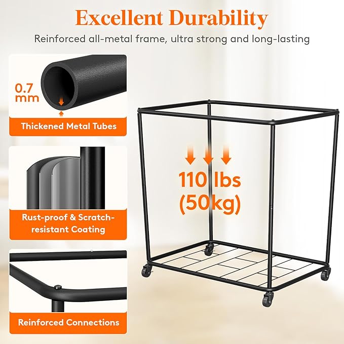 Lifewit 330L Laundry Basket - Image 3