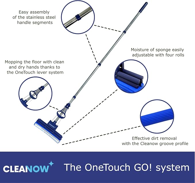 OneTouch GO! Floor Cleaner, Wring Mop, Cleaning Tool - Image 4