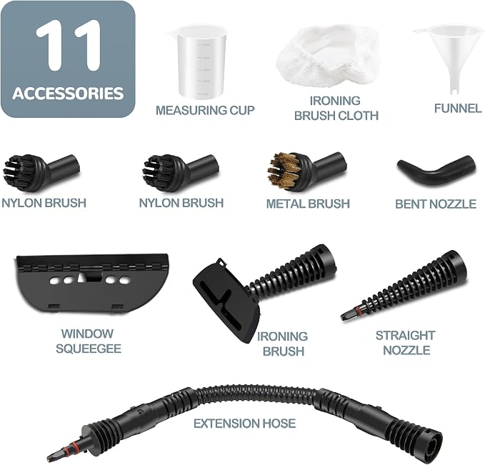 Spurgehom Handheld Steam Cleaner, Portable Steamer - Image 6