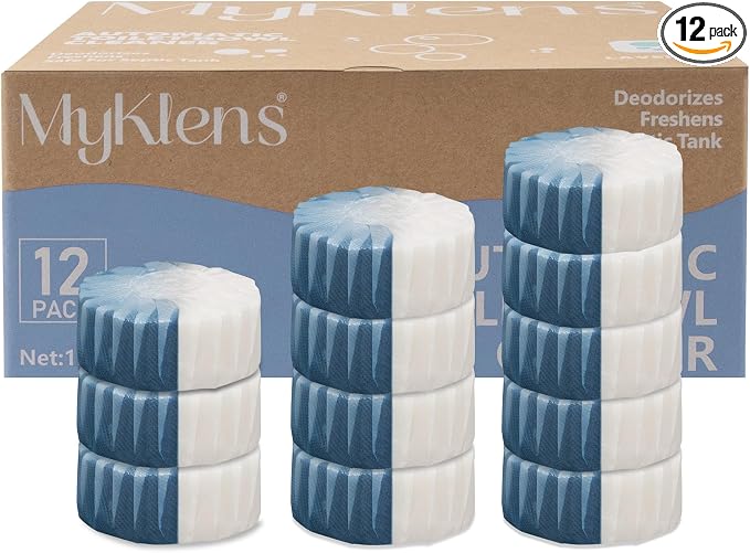 Toilet Bowl Cleaner Tablets, Automatic Toilet Tank Cleaner by MyKlensLife