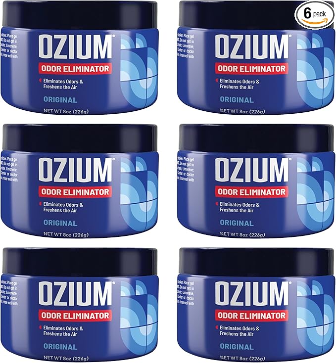 Ozium 8 Oz. Odor Eliminating Gel 6 Pack by OZIUM