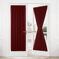 DWCN French Door Curtains – Rod Pocket Thermal Blackout Curtain by DWCN