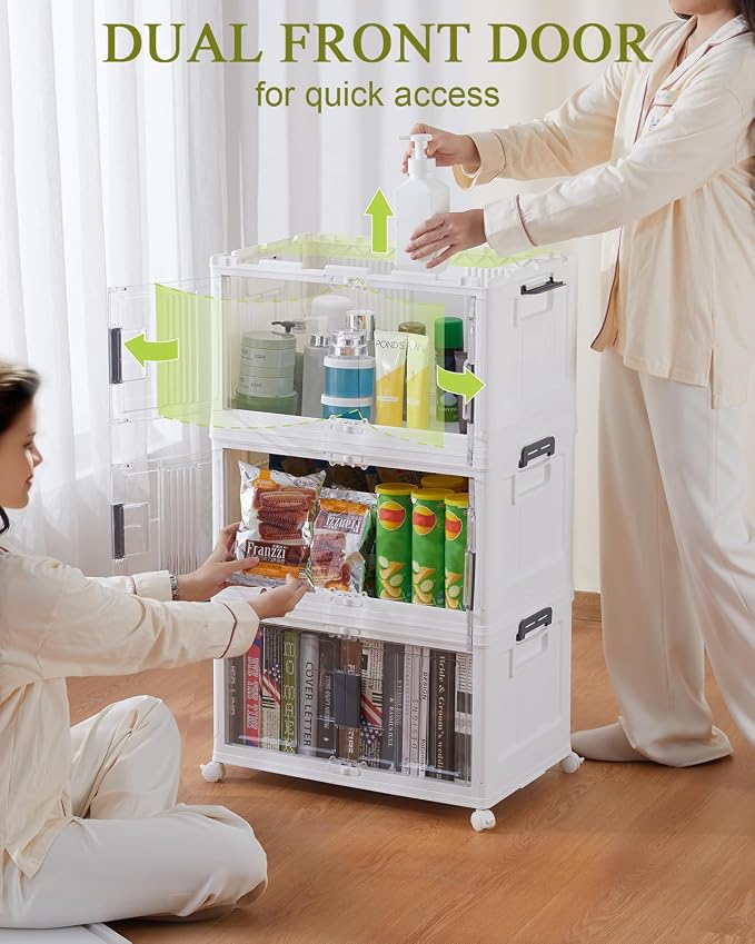 OlarHike 48QT Stackable Storage Bins - Image 5