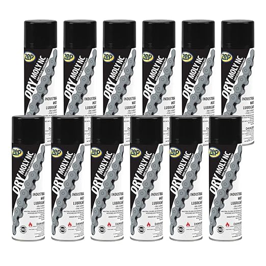 Zep Dry Moly NC Dry Film Lubricant - 14 oz 10601 - Reduces Friction and Wear - Image 7