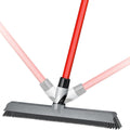 2-in-1 Silicone Rubber Broom Carpet Rake and Squeegee by Ravmag