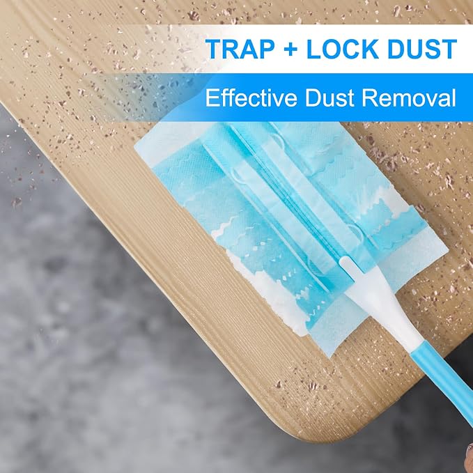 KeFanta Duster Refills for Swiffer Dusters, 180 Heavy Duty Multi Surface - Image 4