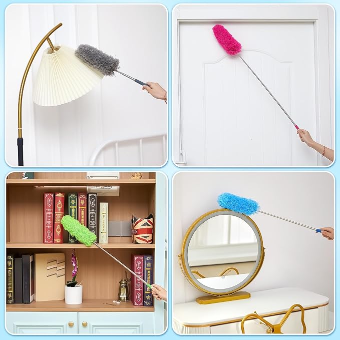 Tanlade 8 Pcs Microfiber Feather Duster - Image 7
