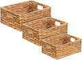3 Pack Natural Water Hyacinth storage basket by ZeeingHom