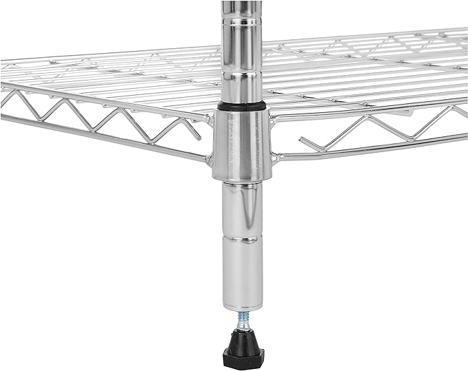 Amazon Basics 5-Shelf Adjustable, Storage Shelving Unit, Steel Organizer Wire - Image 3