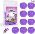 9 Pack Baking Soda Deodorizers, Lavender Scent Shoe Deodorizer Balls, Air by Clean-n-Fresh