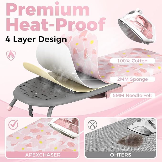 APEXCHASER Small Ironing Board - Image 4