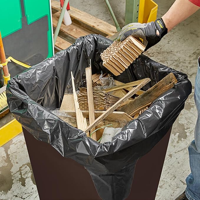 Contractor Heavy Duty Trash Bags 42 Gallon | 52 Count | 3 MIL | 32.8" X 46" | - Image 6