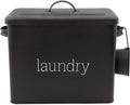 AuldHome Design Enamelware Laundry Powder Container, Enamelware Detergent Bin by AuldHomeDesign